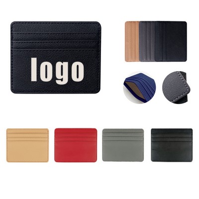 RFID Blocking Card Holder Leather Pocket Wallet