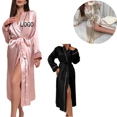 Sexy Long Bathrobe