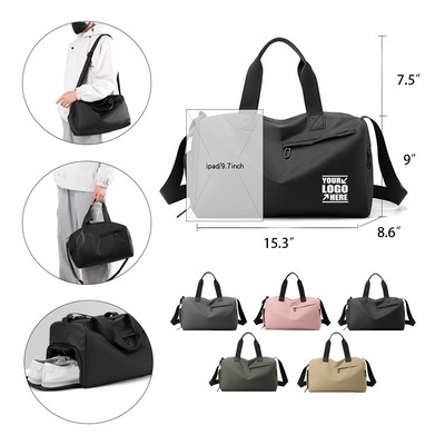 Oxford Fabric Wet Dry Travel Bag