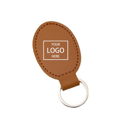 Oval Soft Keychain