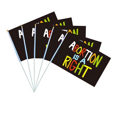 Polyester Mini Hand Waving Flag