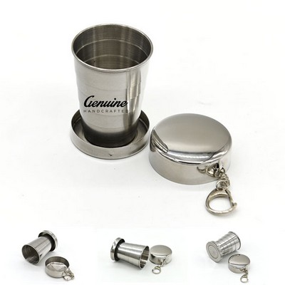 9 Oz Stainless Steel Telescopic Cup