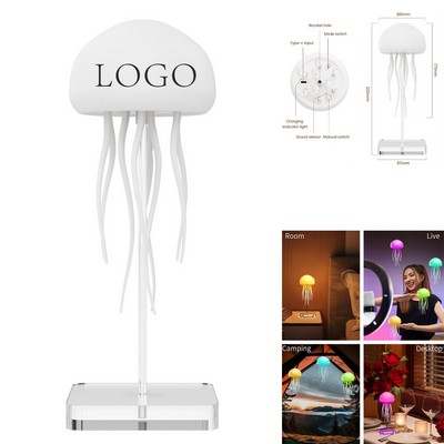 ABS Smart Jellyfish Sound-Controlled Ambient Light