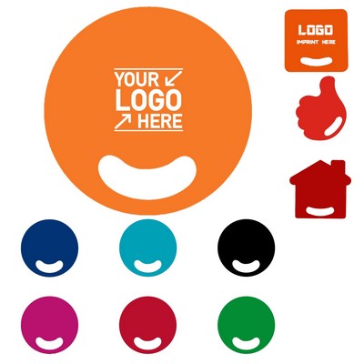 Plastic Circle Hand Fan