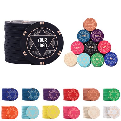Ceramic Poker Chip