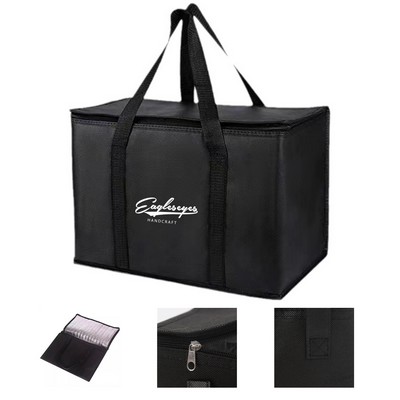Triple-Layer Thermal Insulated Grocery Tote Bag