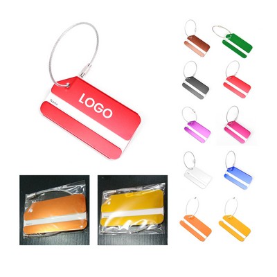 Aluminum Alloy Luggage ID Tag