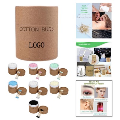 Eco-Friendly Wooden Cotton Swabs