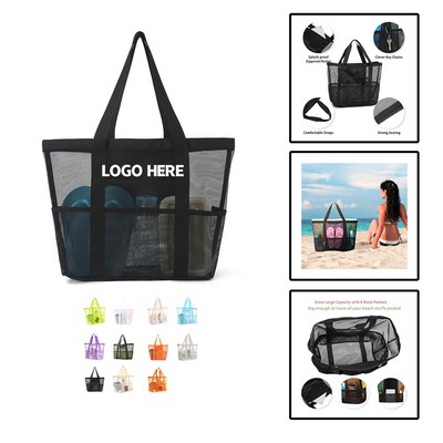 Capacity Mesh Beach Bag