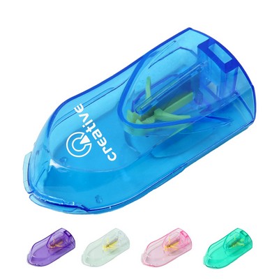 Plastic Pill Case W/ Cutter