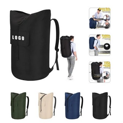 Large Laundry Bag with Straps