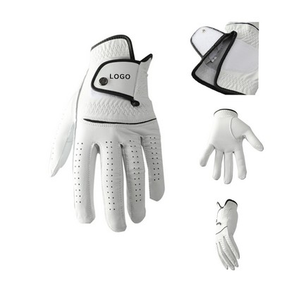 Golf Glove with Snap Closure
