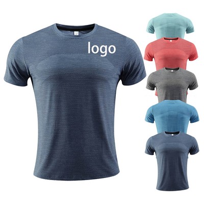 Men's Quick Drying Short Sleeved T-Shirt