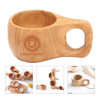 Premium Wooden Beer Mug