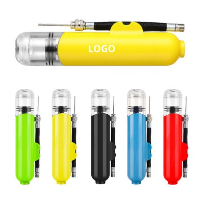 Portable Basketball Inflator w/Pump Needles