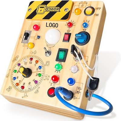 Montessori Wooden Busy Board Toys For Children