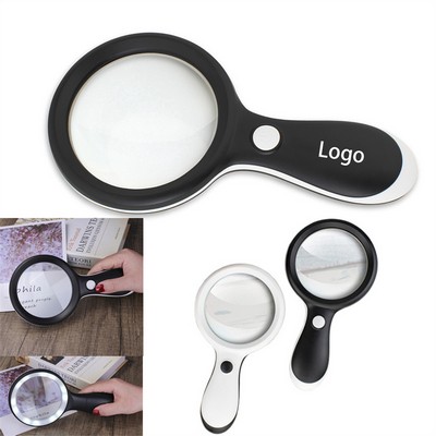 Handheld Magnifying Glass with 18 LED lights
