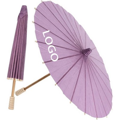 Customizable Handcrafted Waterproof Oiled Paper Umbrella