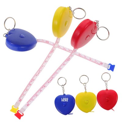 Soft Retractable Heart Measures