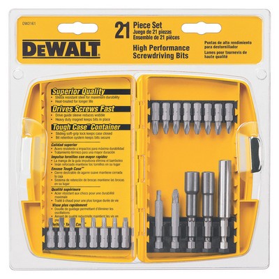 DeWalt 21Pc Screwdriving Set W/Toughcase