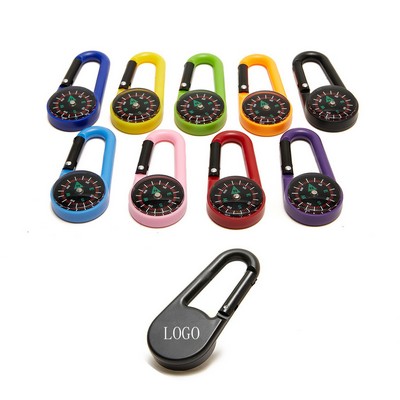 Mini Compass Carabiner