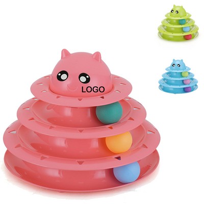 Roller Turntable Cat Toys