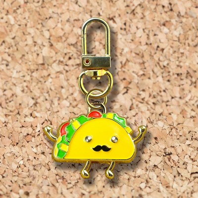 Color Cast Zipper Charm 1.25"