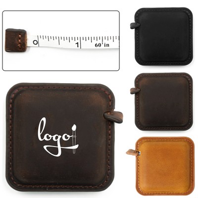 Genuine Leather Mini Measuring Tape