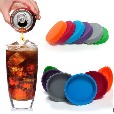 Reusable Soft Silicone Soda Can Lid