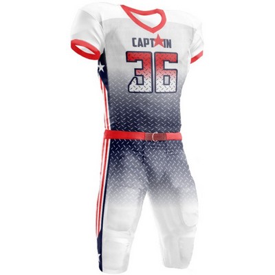 7 Pads - Integrated Sublimated Elite Adult Football Pants