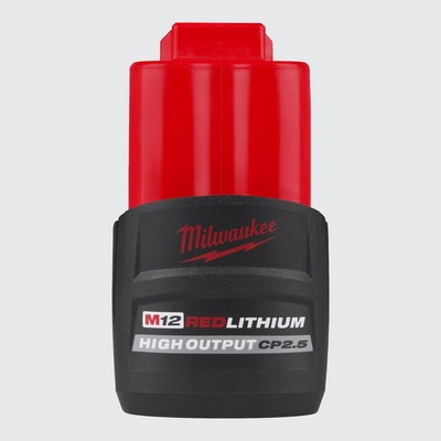 Milwaukee M12 Redlithium High Output Cp2.5 Battery