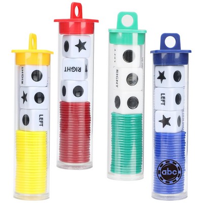 Left Right Center Dice Game Set