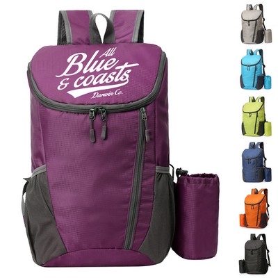 Water Resistant Foldable Backpack