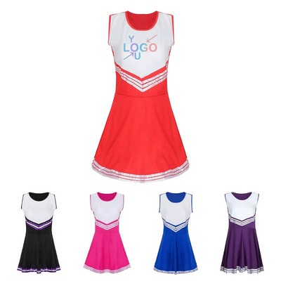 College Sports Cheerleading Attire Set