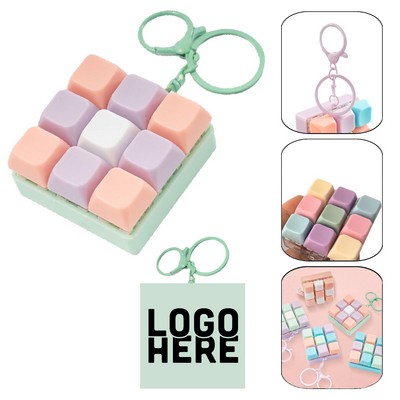 Relief Pressure Keyboard Keychain