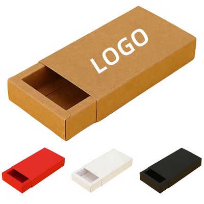 Kraft Paper Drawer Box