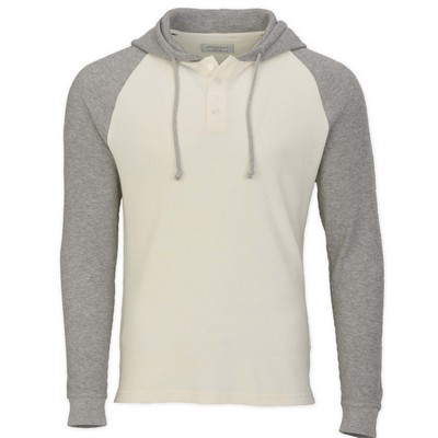 Boxercraft Men's Waflle Knit Pullover Hoodie