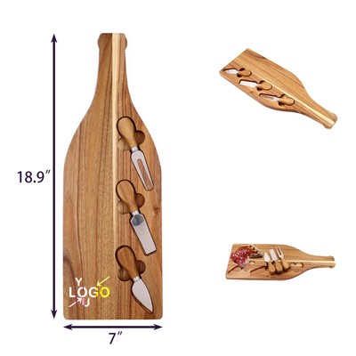 Bamboo Cheese Serving Set