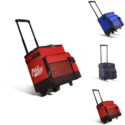 Leakproof Insulated Cooler Bag with Wheel