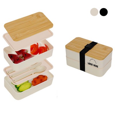 Recycled Rpp Bamboo Lunch Box Pack