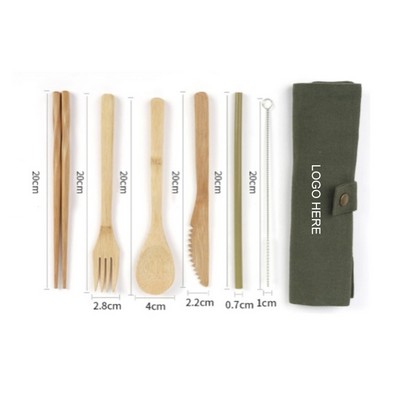 Bamboo Cutlery Set