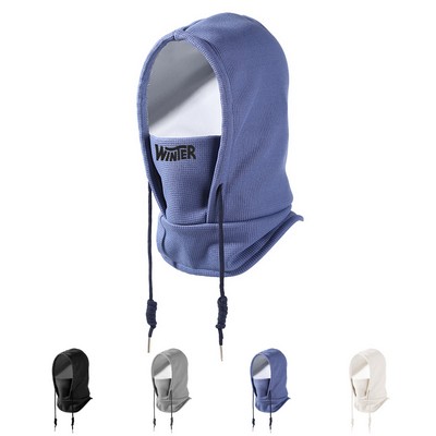 Waffle-Pattern Windproof Head Cover