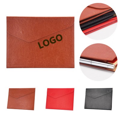 A4 Leather Document Envelope