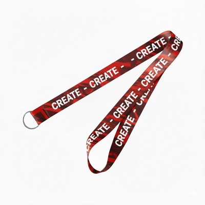 3/4" Premium Satin Custom Imprint Lanyard