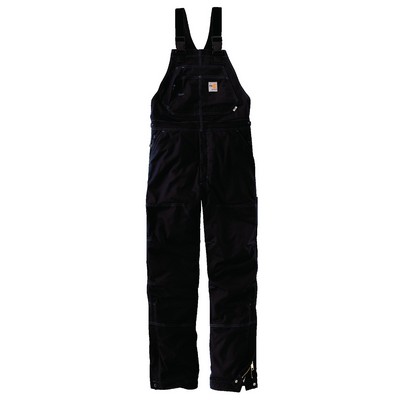 Carhartt 102691 Mens Flame Resistant Loose Fit Quick Duck Insulated Bib Overall