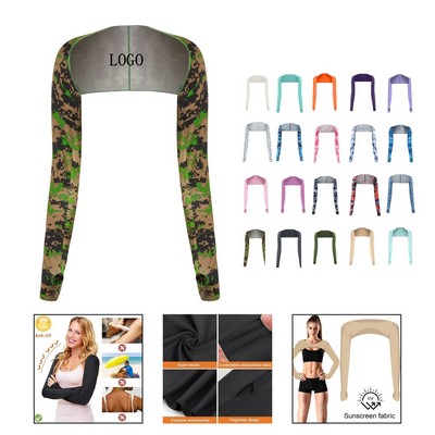 Cooling UV Sleeve Shawl Wrap