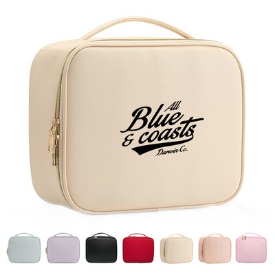 Leather Cosmetic Bag