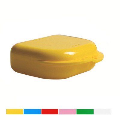 Mouth Guard Case Orthodontic Dental Retainer Box With Vent Holes