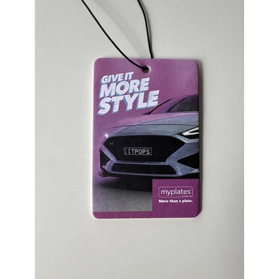 3'' x 4'' Rectangle Shaped Air Freshener