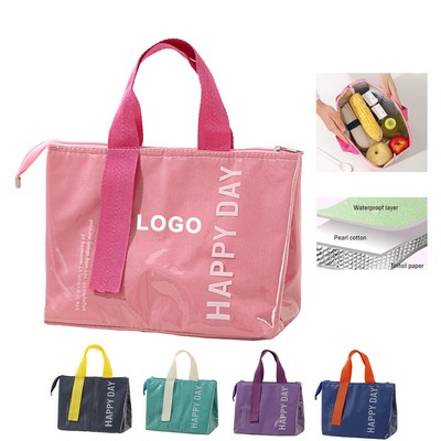 Waterproof PVC Lunch Tote Bags